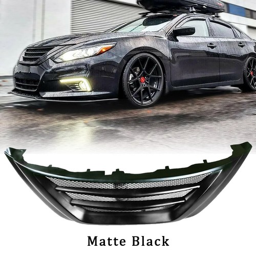 Matte black front - front, mesh